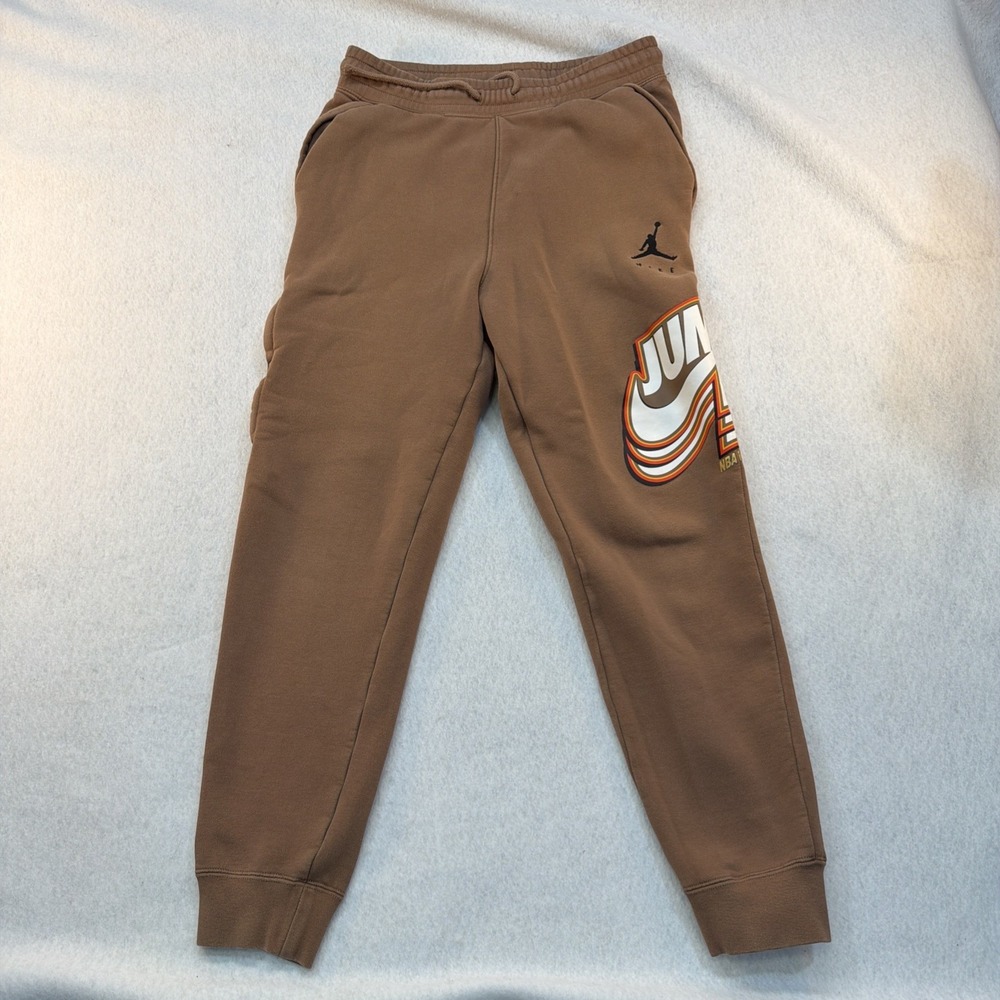 Nike Air Jordan Pants Men's Size Small Jumpman‎ Sweatpants Pull On Drawstring